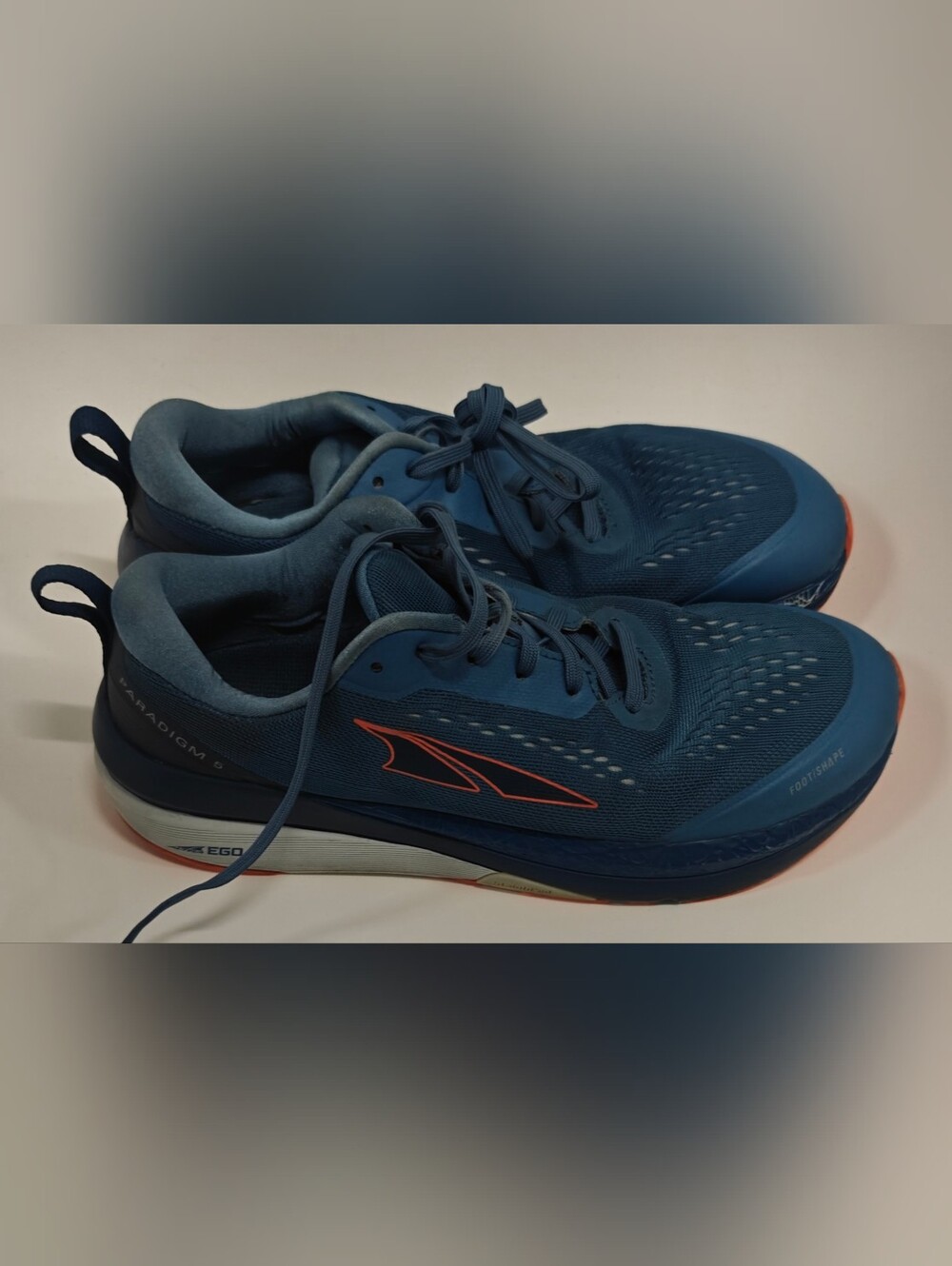 Altra Paradigm 5 Women’s Running Shoes Blue Coral AL0A4VQY460 Size 9 Comfort Sup
